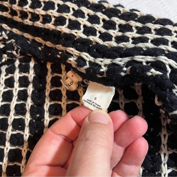 Anthropologie Moth Cocoon Cardigan S Boho Wool Blend Knit Whimsigoth Wednesday - Picture 7 of 10